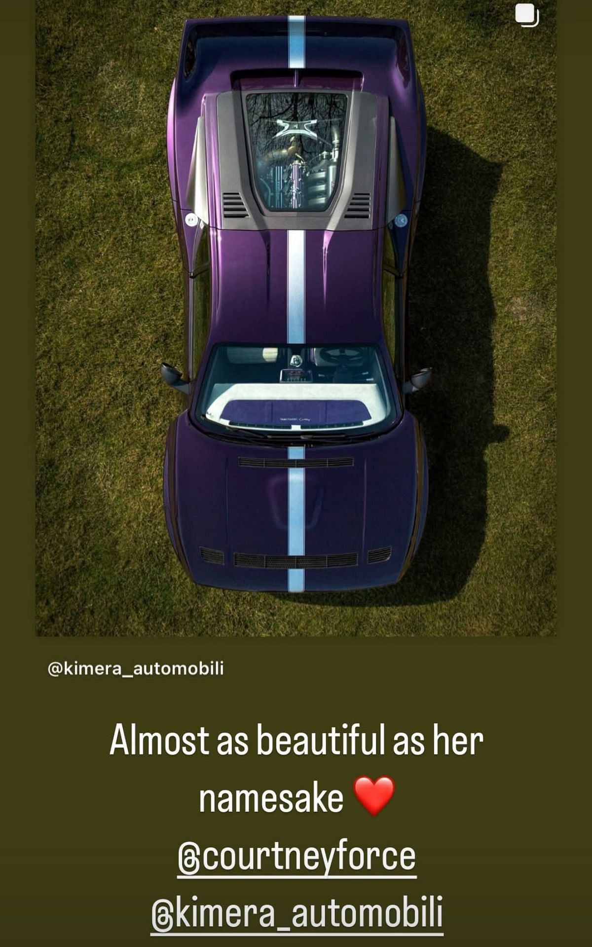 Screengrab of Graham Rahal's IG Story (@grahamrahal via Instagram)